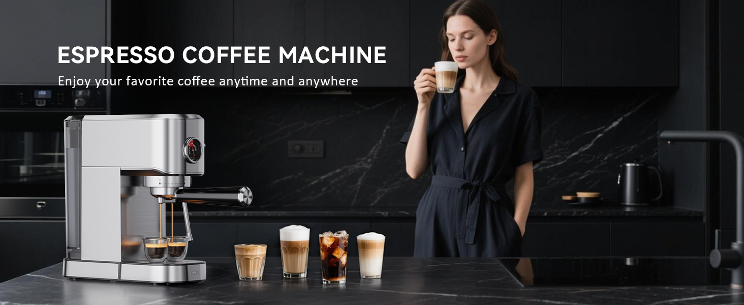 Espresso coffee machine