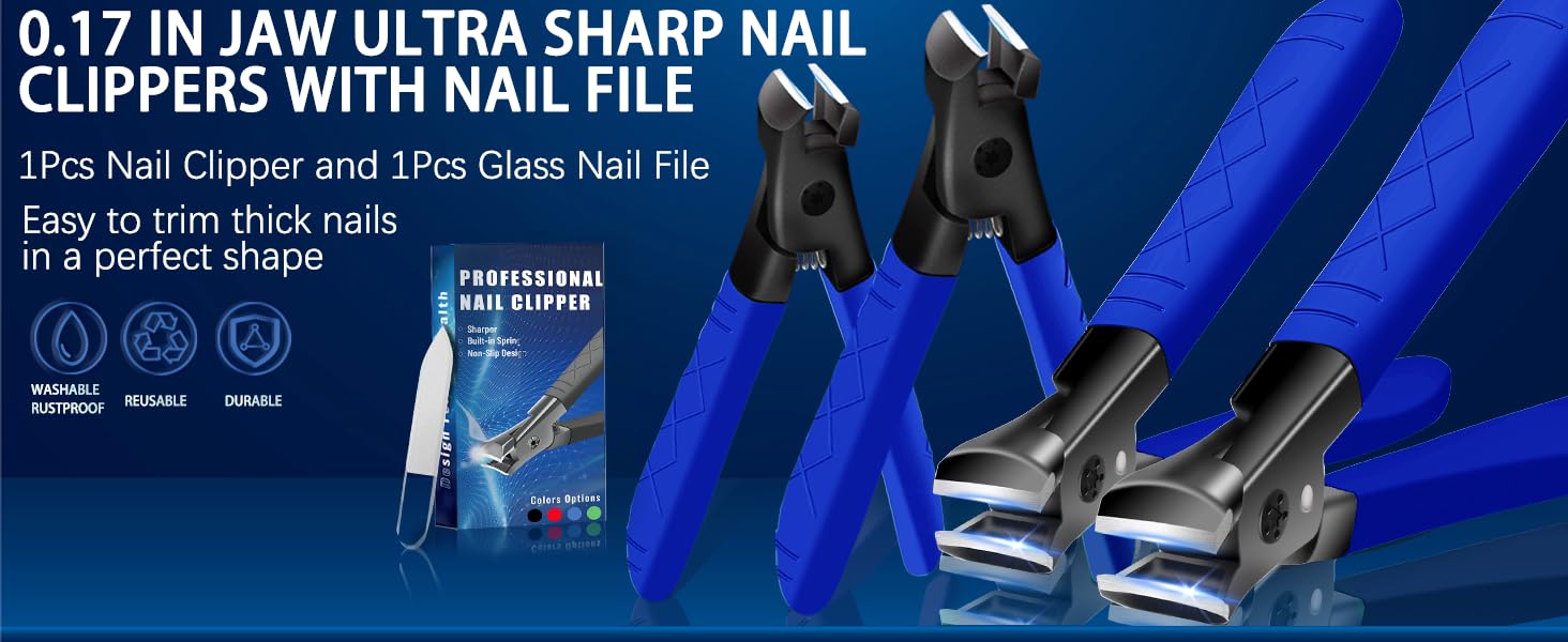 Thick Toenail Clippers for Thick Nails