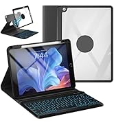 OYEEICE ipad pro 9.7 inch case with keyboard 6th 5th- 7 Color Backlit Detachable Wireless Keyboard