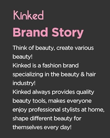 kinked hair curling iron wand