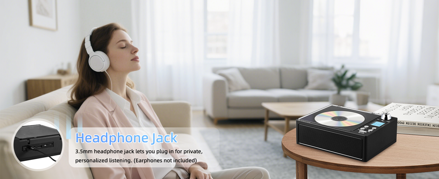 Portable CD Player Boombox