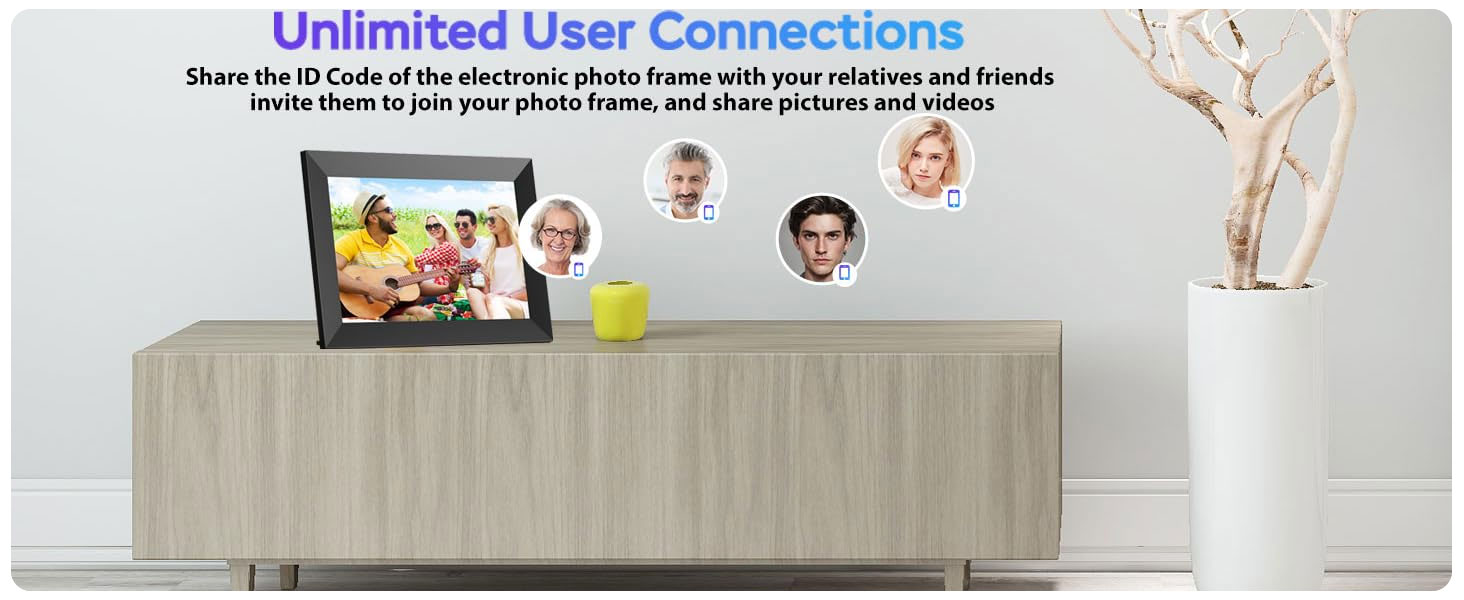 electronic photo frames with wifi