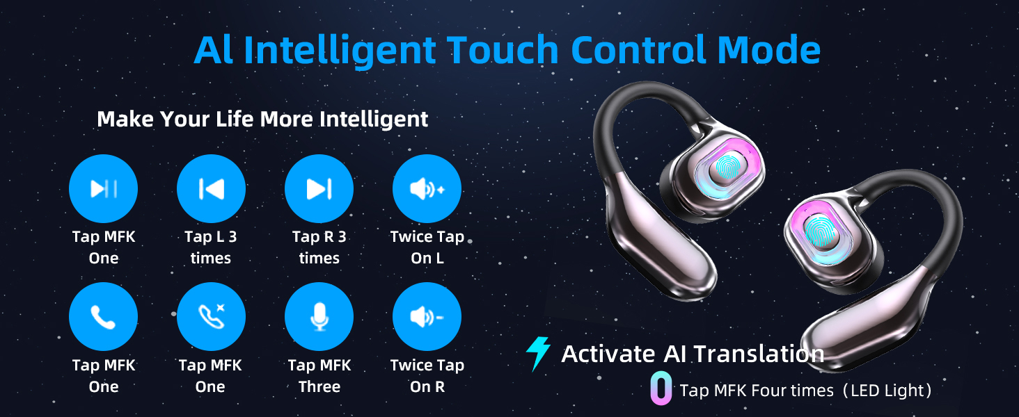 AI Translation Earbuds Real Time