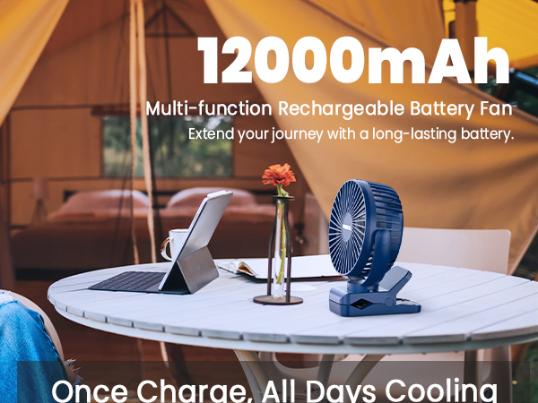 rechargeable fan