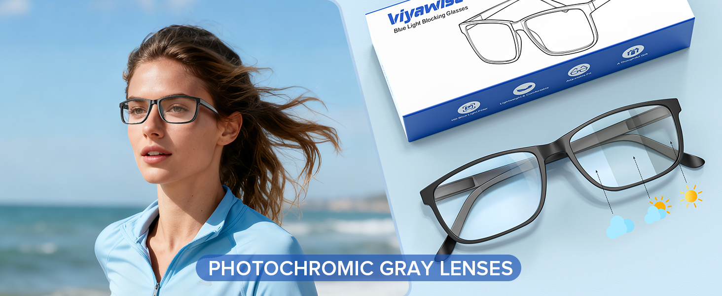 Blue light blocking glasses