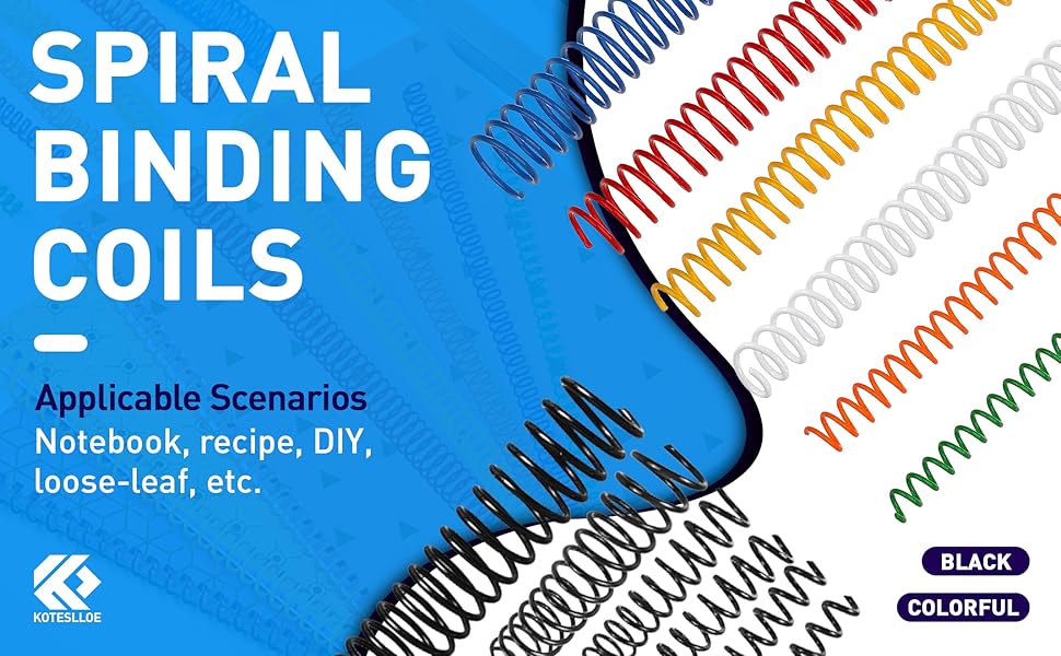 Spiral Binding Coils 1