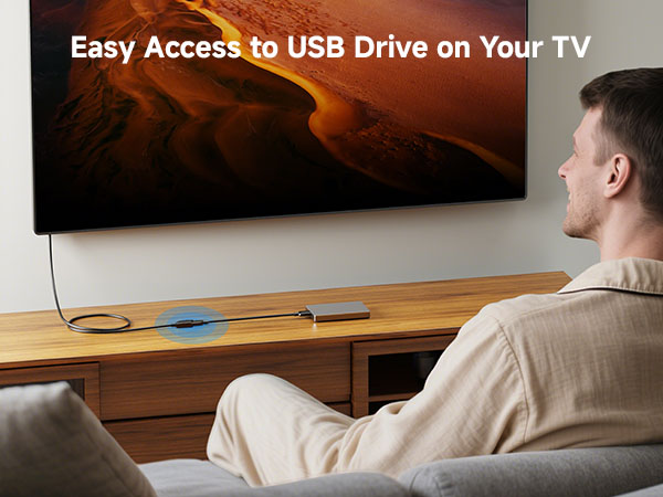 USB extension cord with bare copper conductor and braided shielding for durability