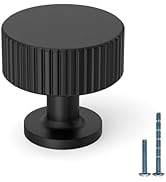 KNOKLOCK 10 Pack Kitchen Cabinet Knobs Matte Black Dresser Knobs Drawer Knobs Kitchen Cabinet Har...