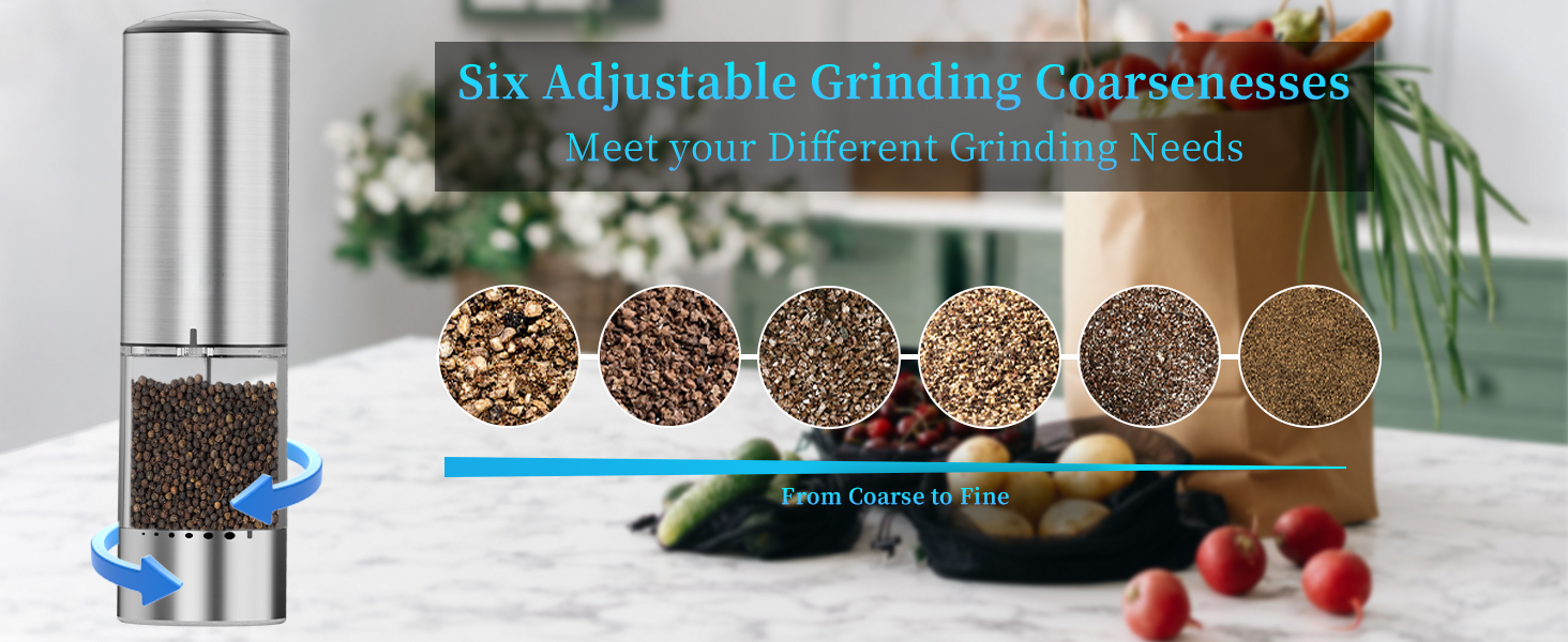 electric salt and pepper grinder set rechargeable salt and pepper grinder set electric