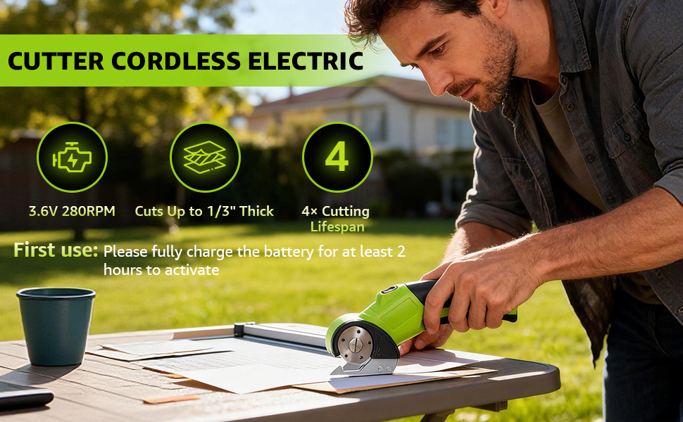 Cordless Electric Scissors