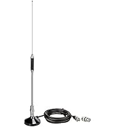 Bingfu CB Radio Antennas 27MHz - PL259 & BNC Male CB Truck Antenna Kit Magnetic Base - Compatible...