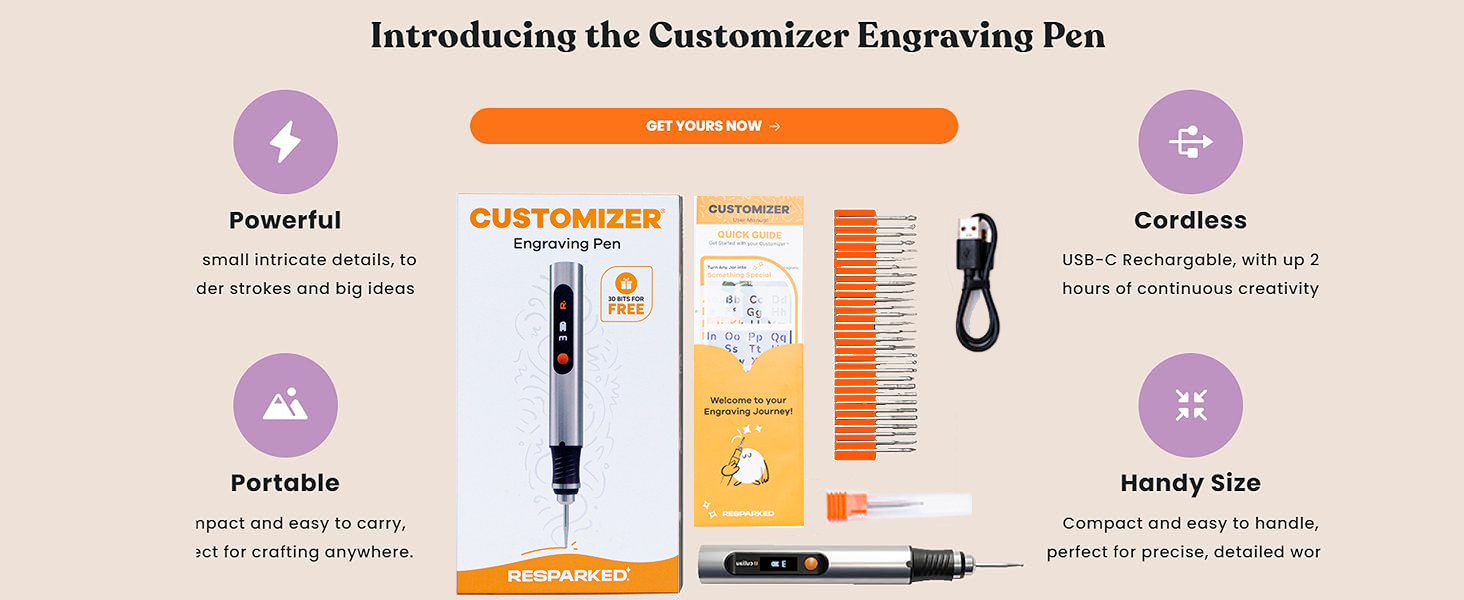 The Original Customizer™ Engraving Pen