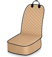 Dog Car Seat Cover, Pets Front Dog Car Seat Cover for SUV, Trucks. Waterproof Nonslip Car Seat Co...