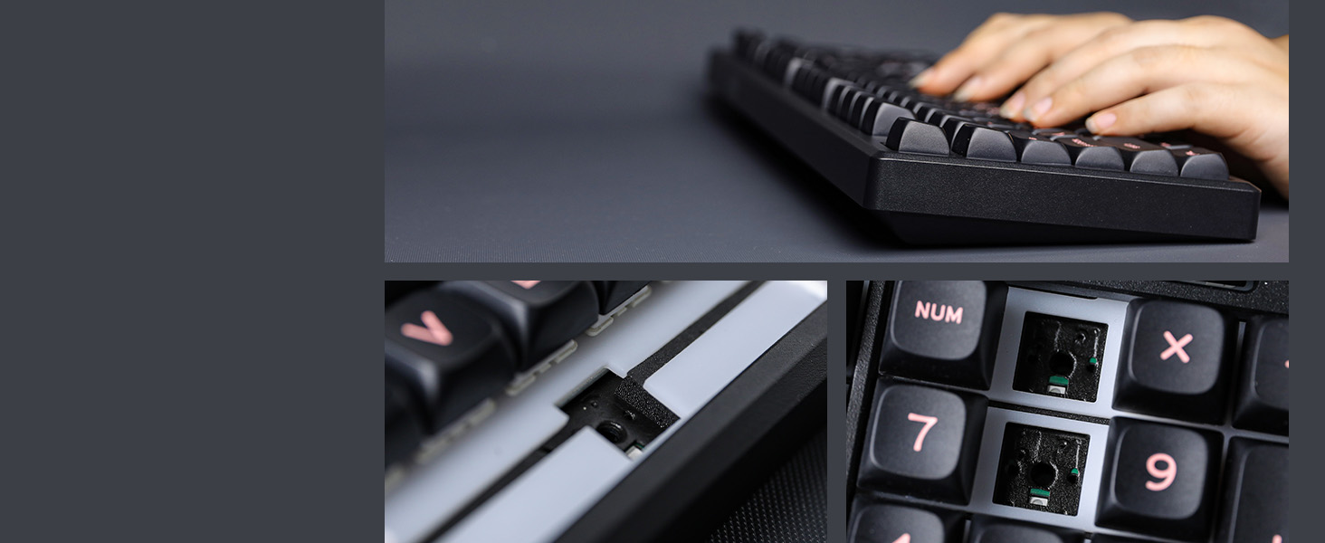 Galaxy100 wireless gaming keyboard