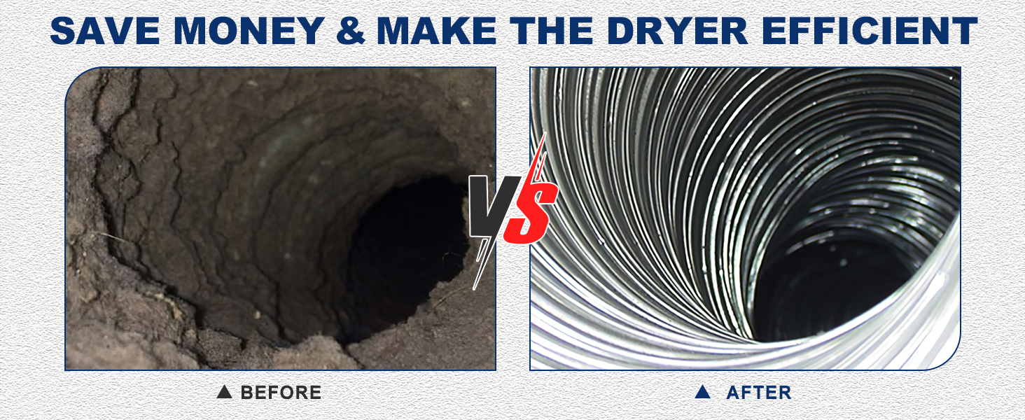 Dryer Vent Cleaner Kit