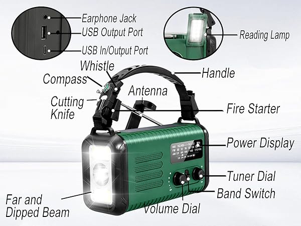 battery radio