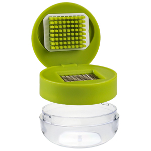 stainless steel garlic press