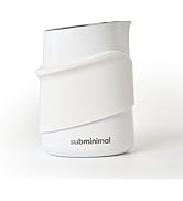 Subminimal FlowTip Handless Jug | Stovetop Milk Frothing, Foaming Pitcher for Premium Barista-Sty...