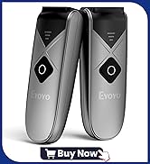 Eyoyo Mini Portable 1D 2D Bluetooth Barcode Scanner EY-015P&amp;amp;2-PACK