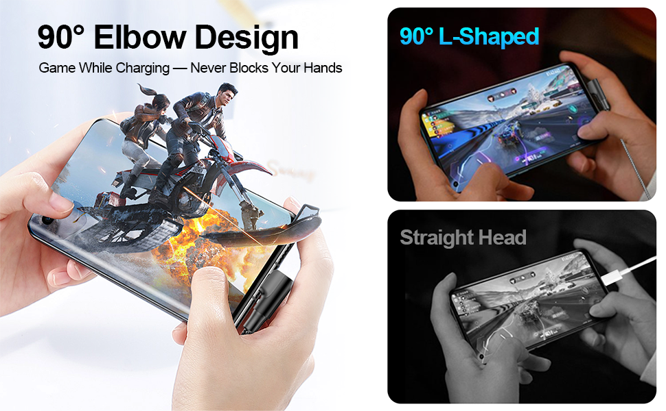 usbc right angle cable usb c fast charger cable