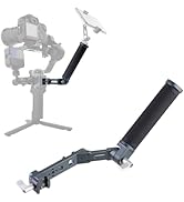 LEFTFOTO Ergonomic 360° Adjust Silicone Sling Handgrip+Handle Ext L Bracke Compatible with DJI RS...