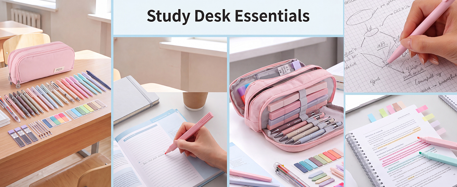 Pencil Case with Supplies