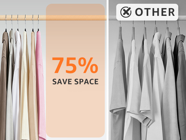 space saving hangers