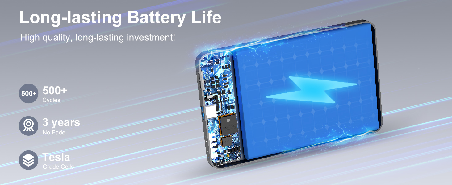 long lasting battery life