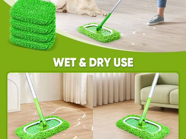 microfiber mop pads