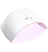 SUNUV UV LED Nail Lamp, UV Light for Nails Dryer for Gel Nail Polish Curing Lamp with Sensor 2 Ti...