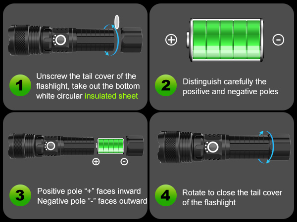 tactical flashlights high lumens