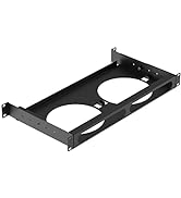 UCTRONICS Mac Mini Rack Mount with Side Brackets, 19" 1U Rackmount Supports up to 2 Units of All ...