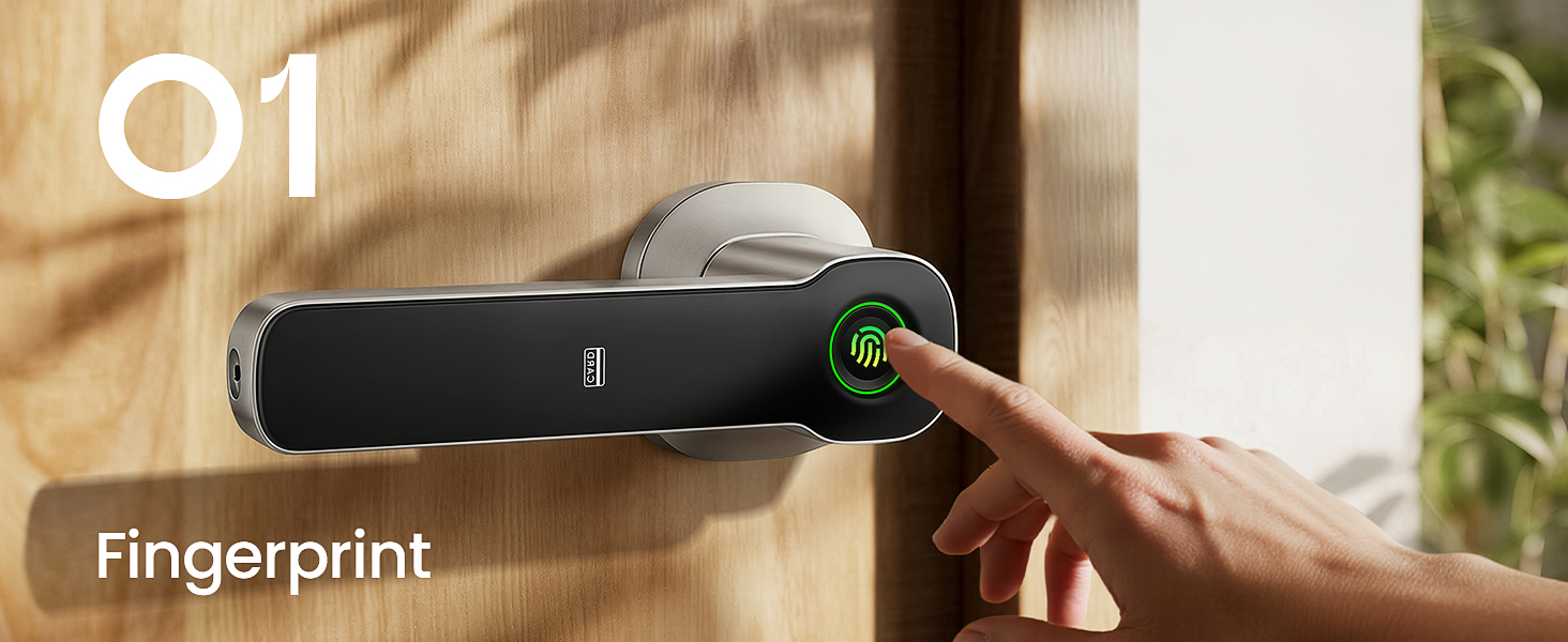 smart door lock fingerprint door lock