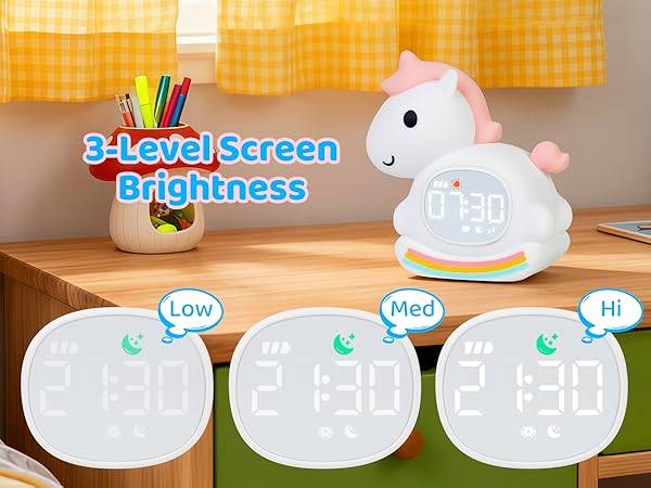 Alarm Clock with Night Light