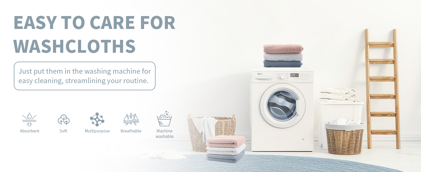 100% Cotton Wash Cloth