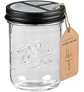 SheeChung Mason Jar Toothbrush Holders, Bathroom Accessories, Bathroom Essentials, Bathroom Organ...