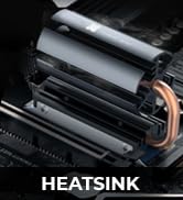 titanium micro heatsink for ssd nvme m.2 2280 cooler with fan and thermal pad 