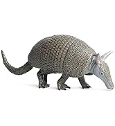 Rich Boxer Armadillo Figurine Realistic Plastic Armadillo Figurine for Collection Science Educati...