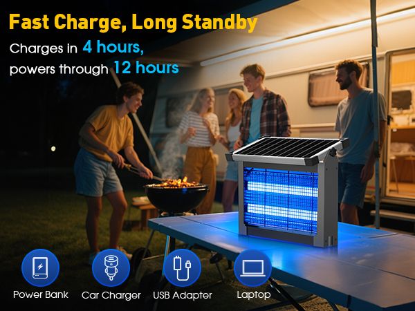 bug zapper outdoor solar