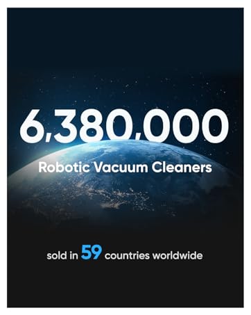 eufy Robot Vacuum E25, 20,000 Pa Turbo Suction,Roller Mop with HydroJet System, All-in-One Robot Vac...