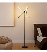 LED Dimmable Floor Lamp with Remote &amp; Foot Switch, 2700–6000K Adjustable Color Temperature &amp; Step...