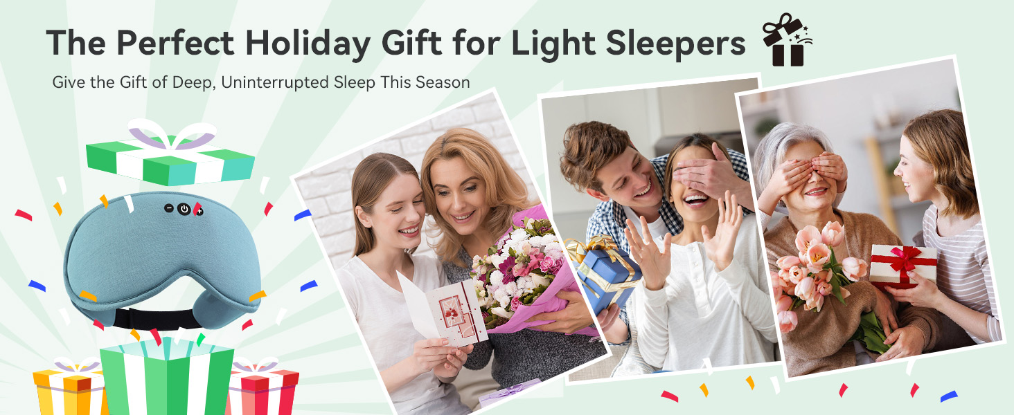 bluetooth sleep mask for gift