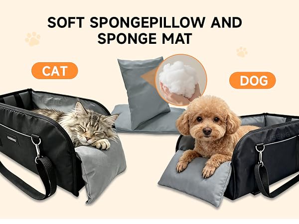 SOFT SPONGEPILLOW AND SPONGE MAT