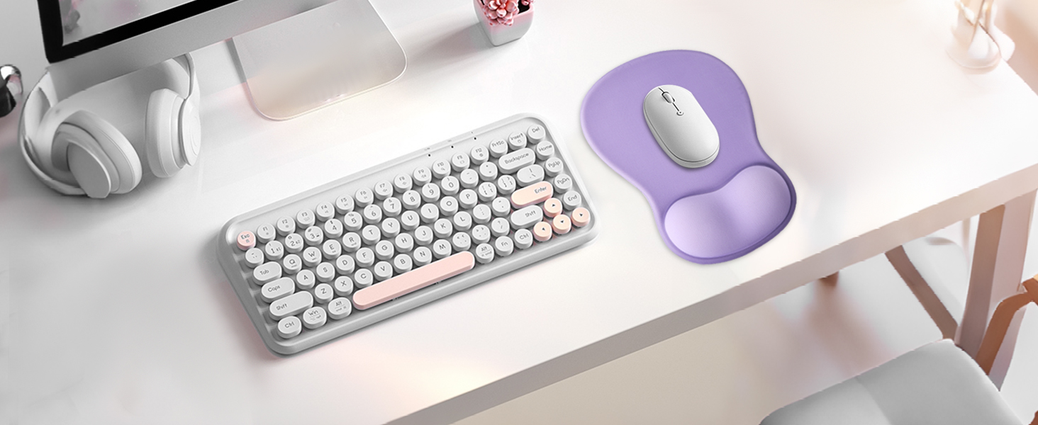 Mouse Pad with Wrist Rest Support