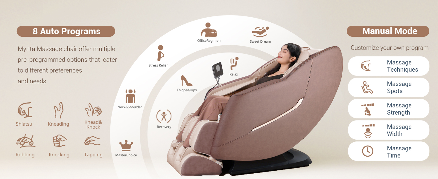 Mynta massage chair 1620