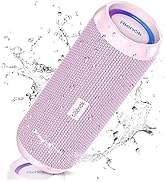RIENOK Portable Bluetooth Speaker 30W Dual Pairing True Wireless Stereo HD Sound IPX7 Waterproof ...