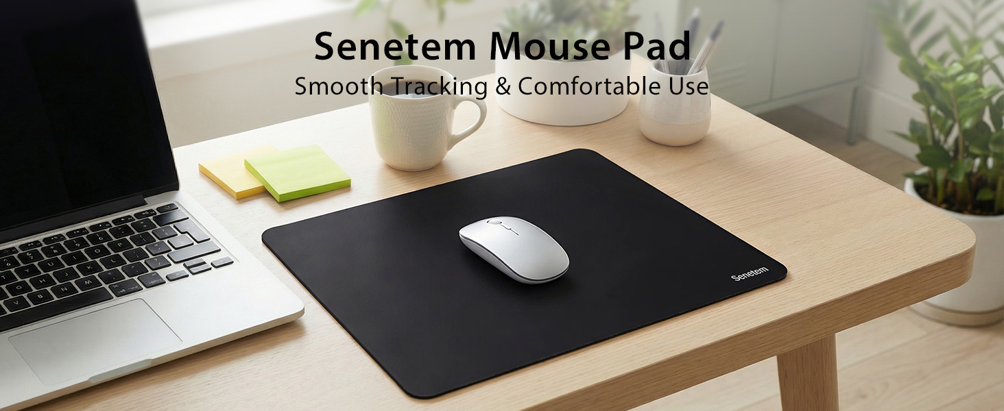 Senetem Mouse Pad Smooth Tracking &amp;amp; Comfortable Use