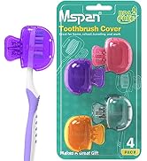 Mspan Electric Toothbrush Head Cover: Sonic Toothbrush Cap Travel Protector Plastic Brush Pod Pro...