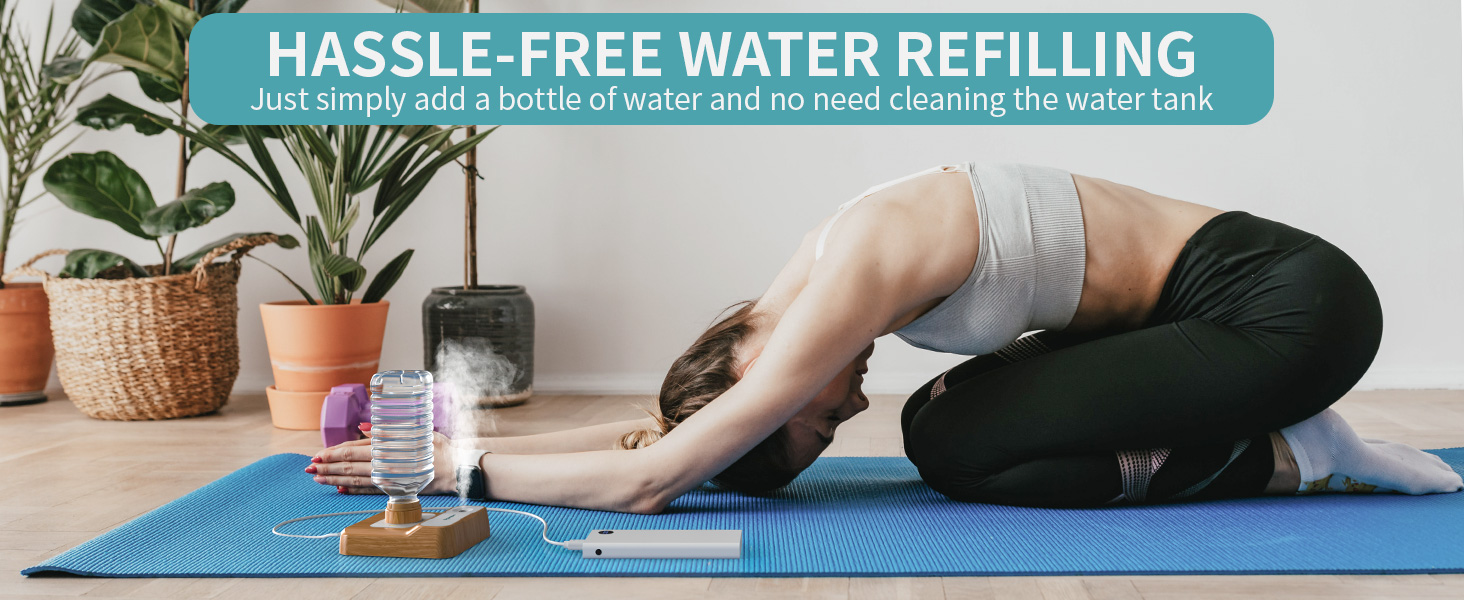 HOMDIS Portable Humidifiers for Travel, Small Mini Humidifier