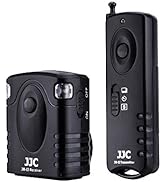 JJC Radio Wireless Remote Control Shutter Release for Canon EOS Rebel T7 T6 T5 T8i T7i T6i T6s T5...